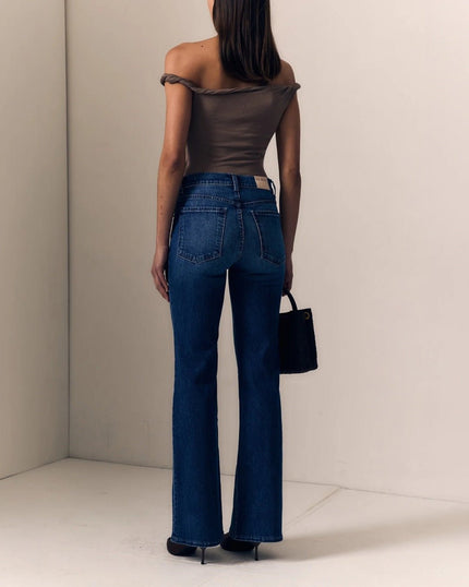 Le Jean- Baby Bootcut - Diamond In The Rough - Edit by Elaine Turner