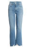 Le Jean- Bella Crop Flare Frayed Hem Jeans- Beach House - Edit by Elaine Turner