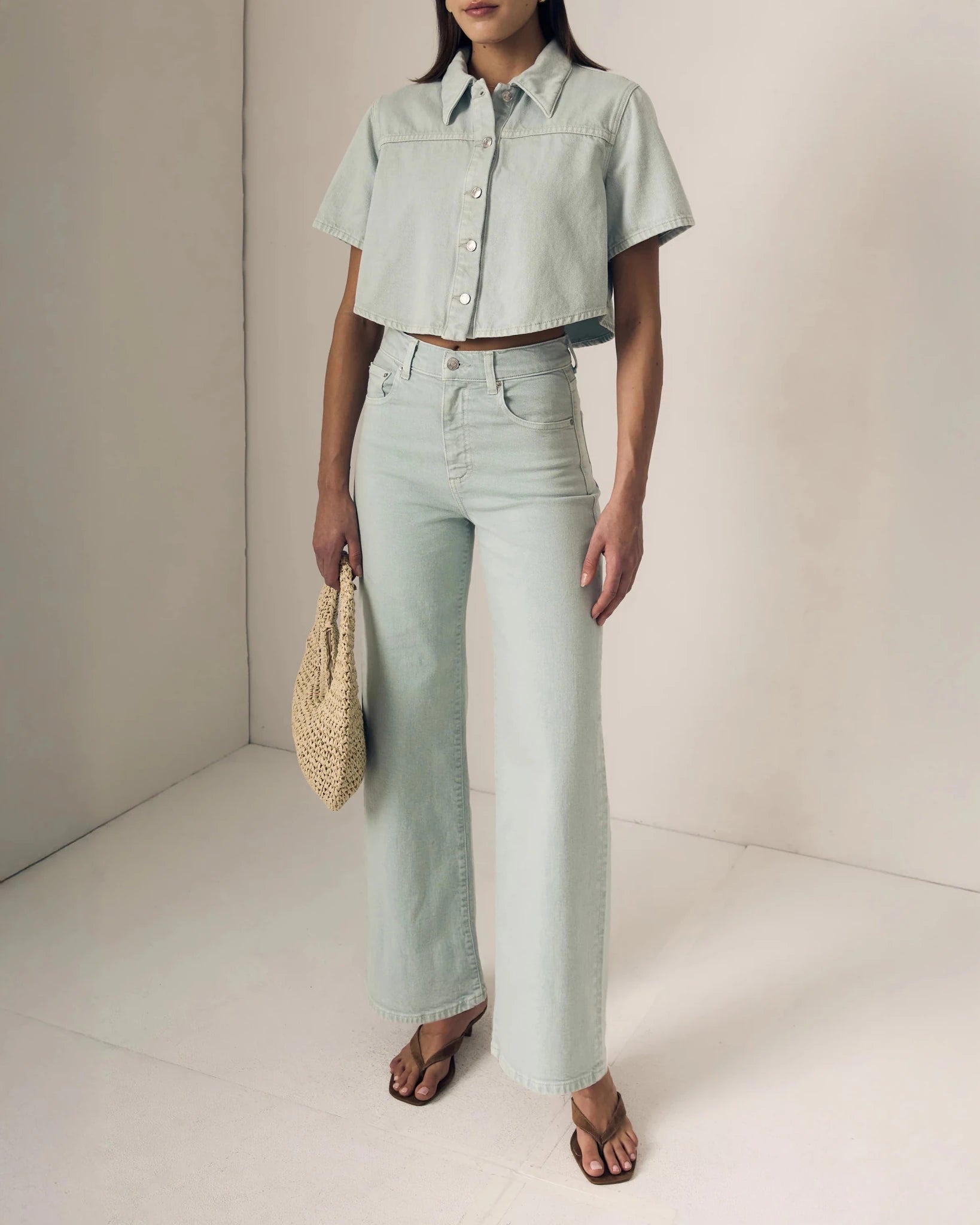 Le Jean- Column Jeans- Minty - Edit by Elaine Turner