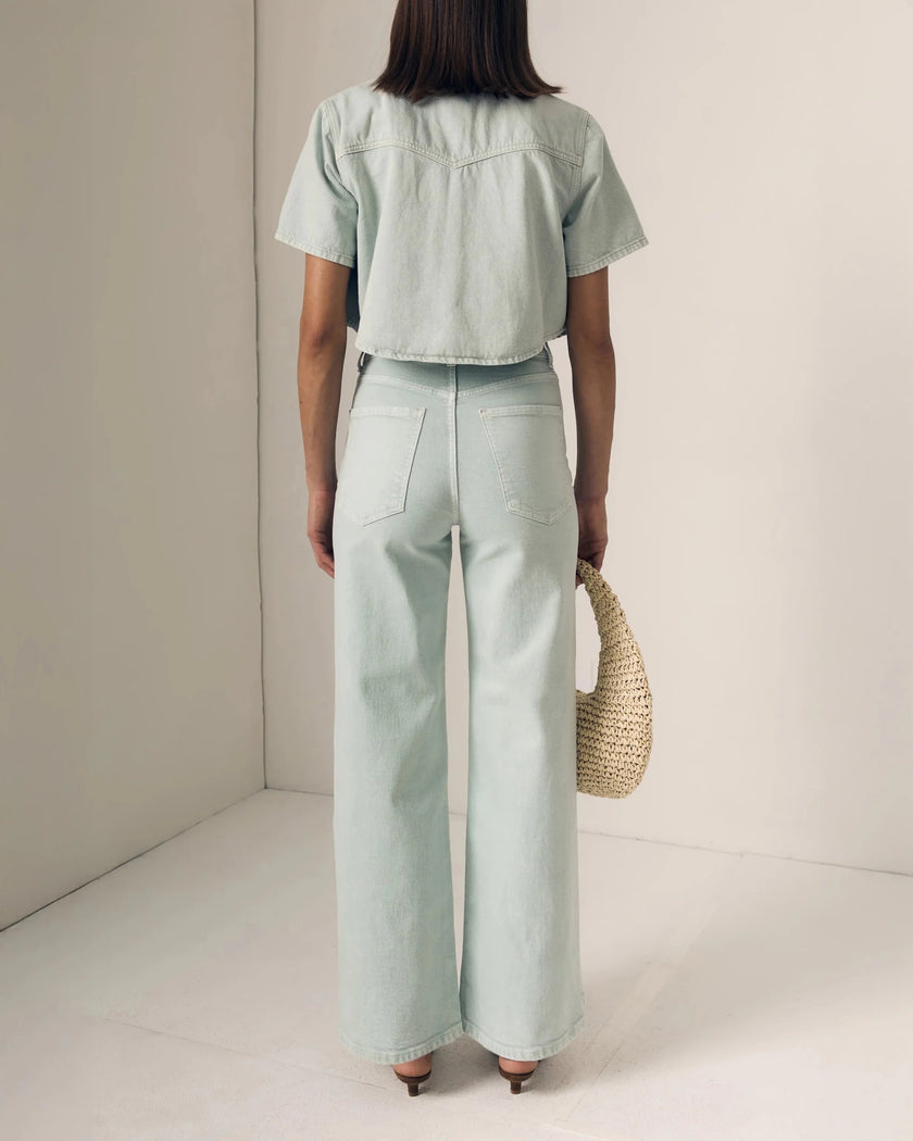 Le Jean- Column Jeans- Minty - Edit by Elaine Turner