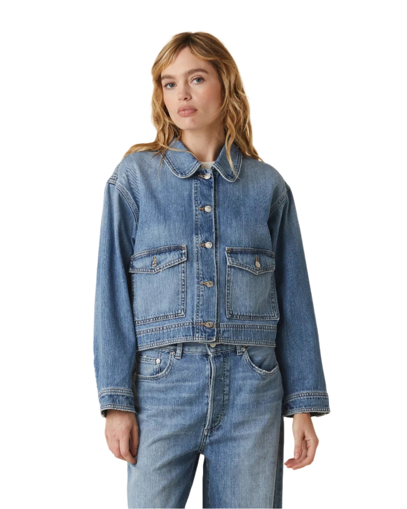 Le Jean- Dylan Denim Jacket- Summer Solstice - Edit by Elaine Turner