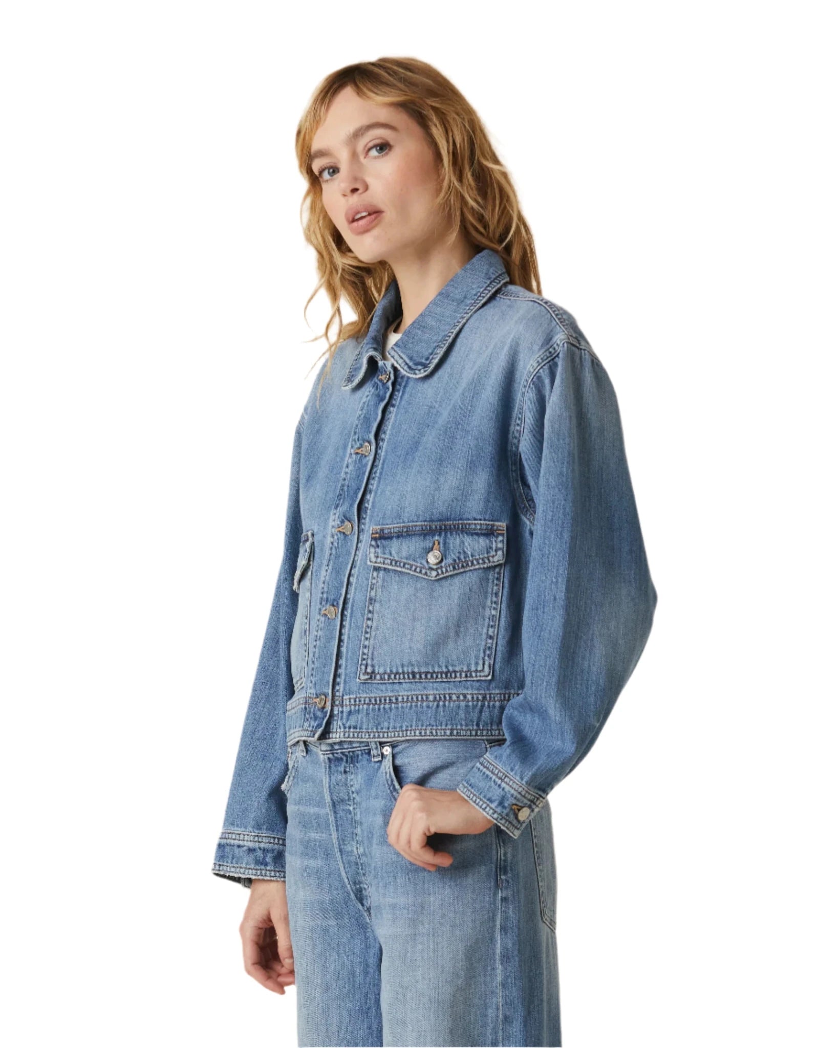 Le Jean- Dylan Denim Jacket- Summer Solstice - Edit by Elaine Turner