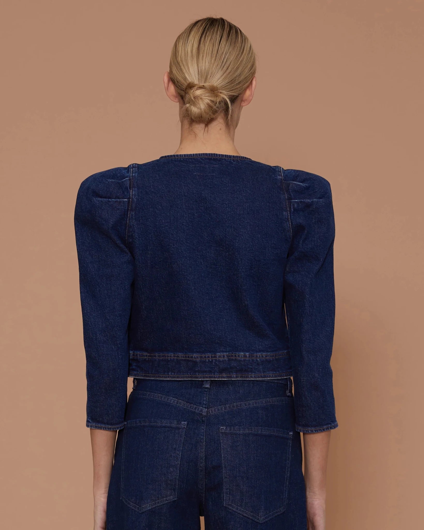 Le Jean- Sienna Denim Jacket- Ink - Edit by Elaine Turner