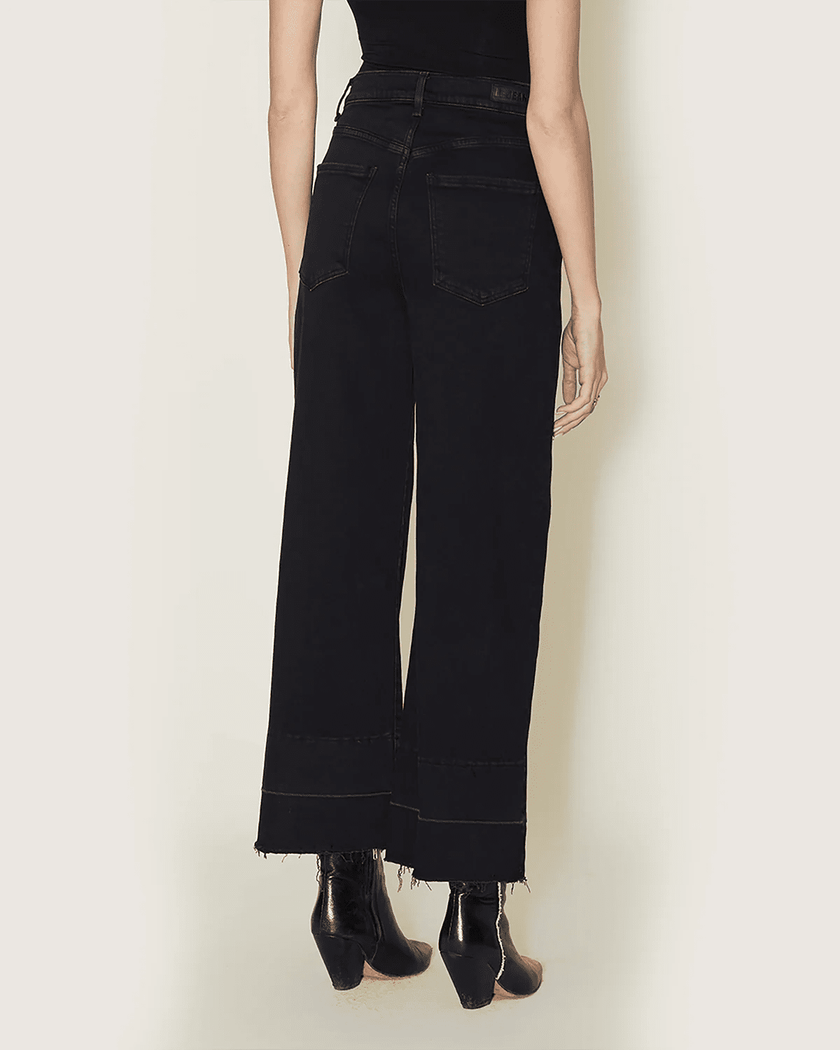 Le Jean- Sophia Wideleg Freyed Edge- Milo - Edit by Elaine Turner