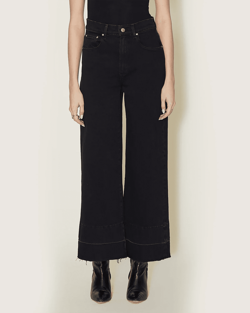 Le Jean- Sophia Wideleg Freyed Edge- Milo - Edit by Elaine Turner