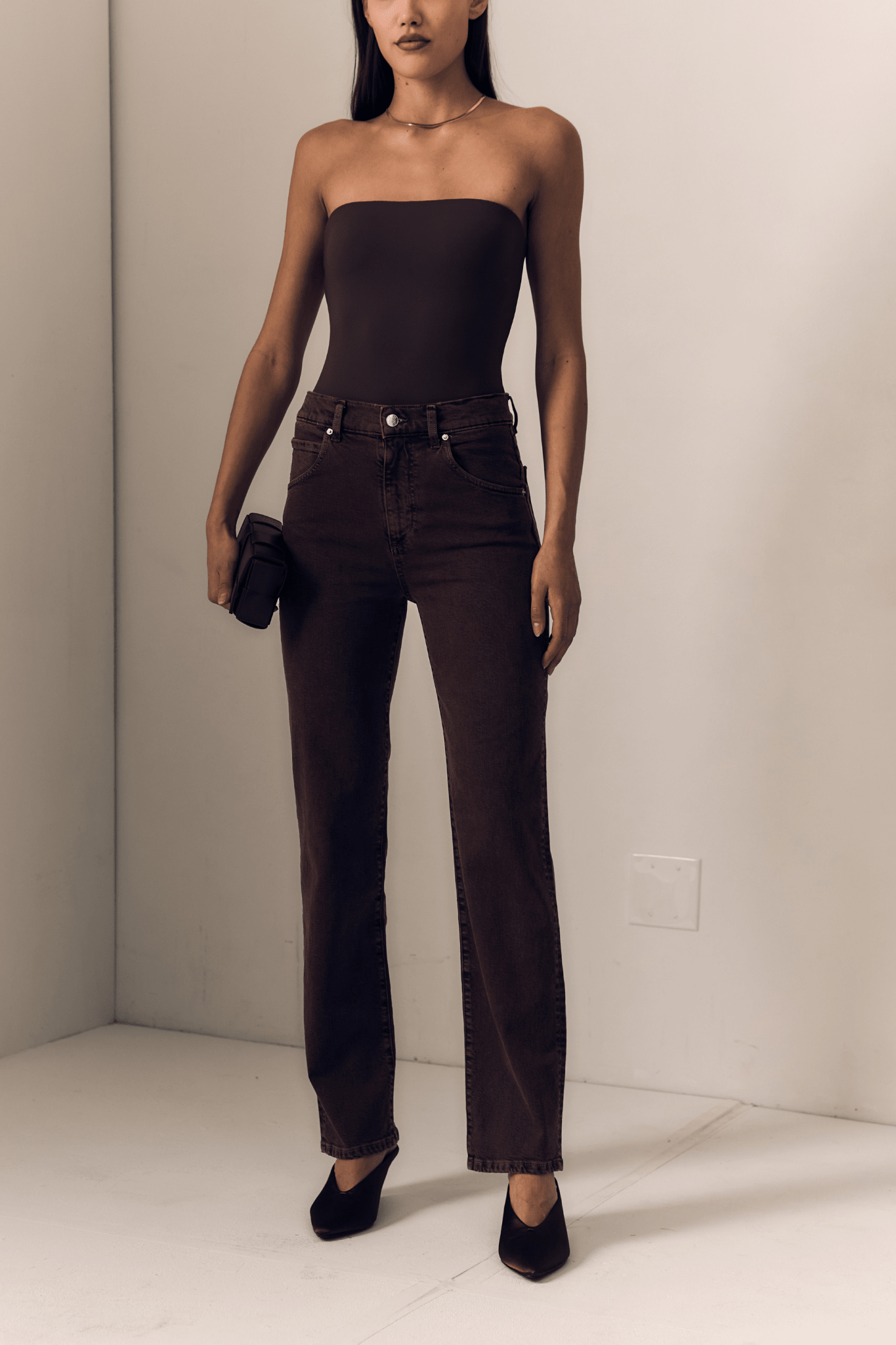Le Jean- The Slim - Espresso - Edit by Elaine Turner