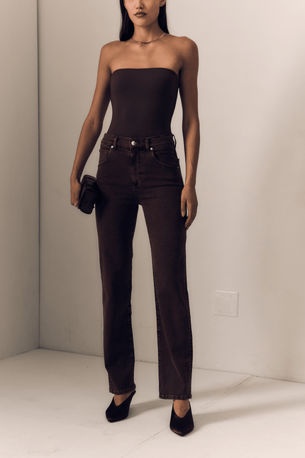 Le Jean- The Slim - Espresso - Edit by Elaine Turner