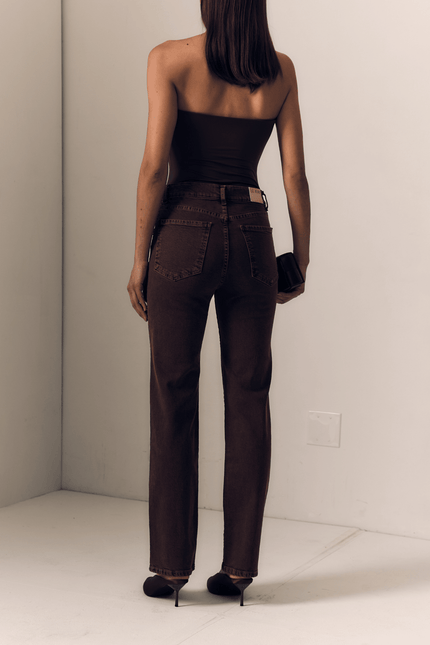 Le Jean- The Slim - Espresso - Edit by Elaine Turner