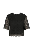 Le Superbe- Micro Crochet Tee - Edit by Elaine Turner