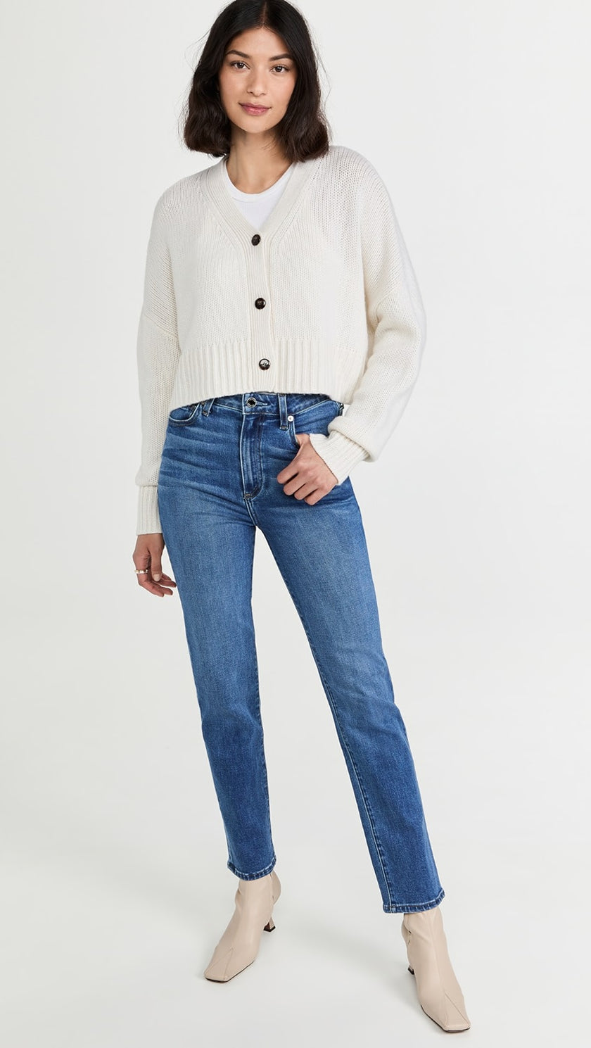 Lara Slim Ankle Jeans- Coast