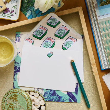 Mahjong Notecards - Edit by Elaine Turner