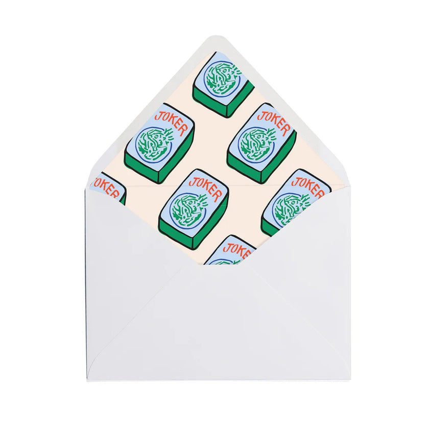 Mahjong Notecards - Edit by Elaine Turner