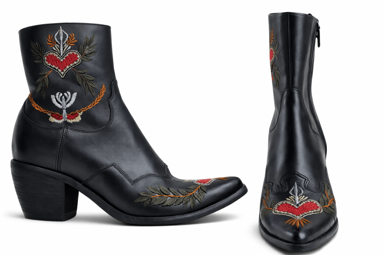Marco Delli: Durban Black Boots - Edit by Elaine Turner