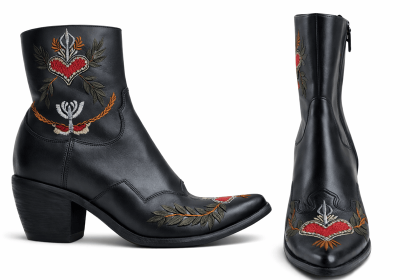 Marco Delli: Durban Black Boots - Edit by Elaine Turner