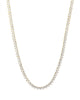Gold Not Your Basic Tennis Necklace- 16