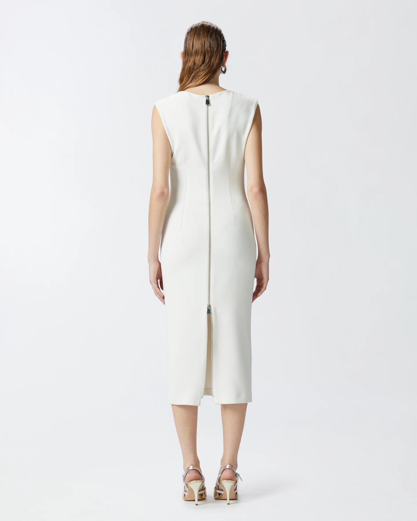Midi Crepe Dress - Edit by Elaine Turner
