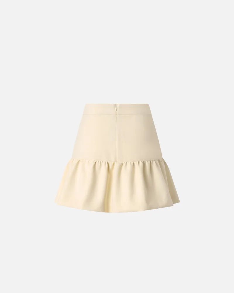 Mini Skirt with Flounce - Edit by Elaine Turner