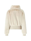 Pinko- Bagels Bomber Aspen Rainy Day Beige - Edit by Elaine Turner