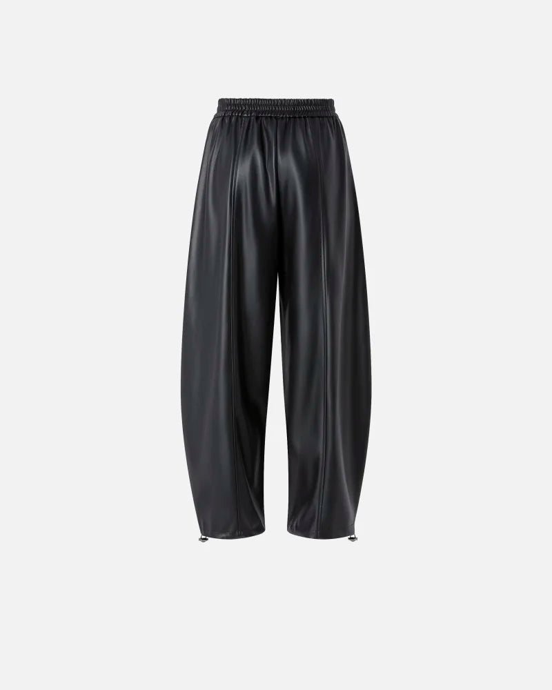 PINKO Faux Leather Balloon Trousers - Edit by Elaine Turner