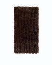 Pinko- Gelso Sciarpa Tricot Aspetto Black Coffee - Edit by Elaine Turner