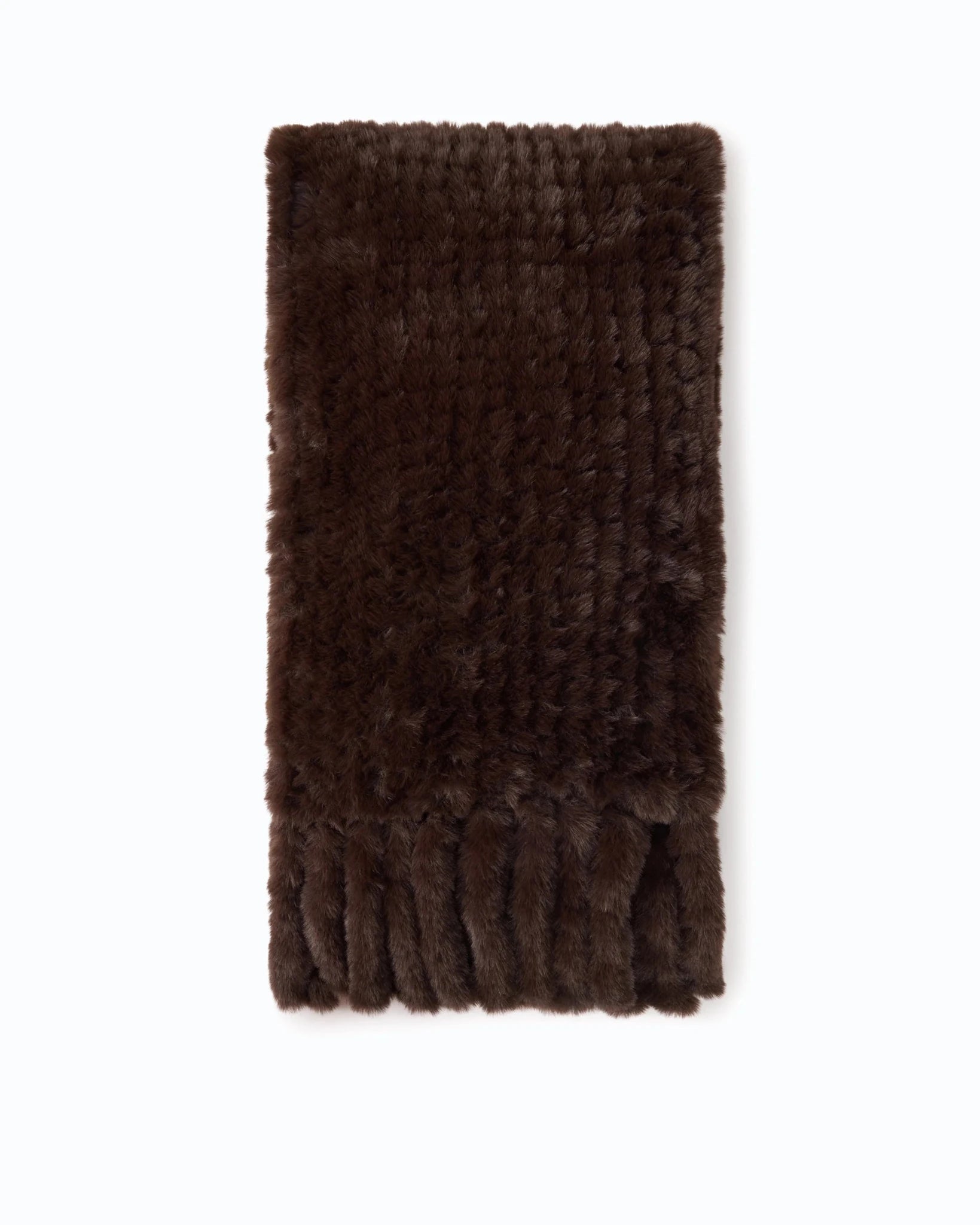 Pinko- Gelso Sciarpa Tricot Aspetto Black Coffee - Edit by Elaine Turner