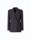 Pinko- New Amalfi Giacca Lana Deep Navy Blue - Edit by Elaine Turner