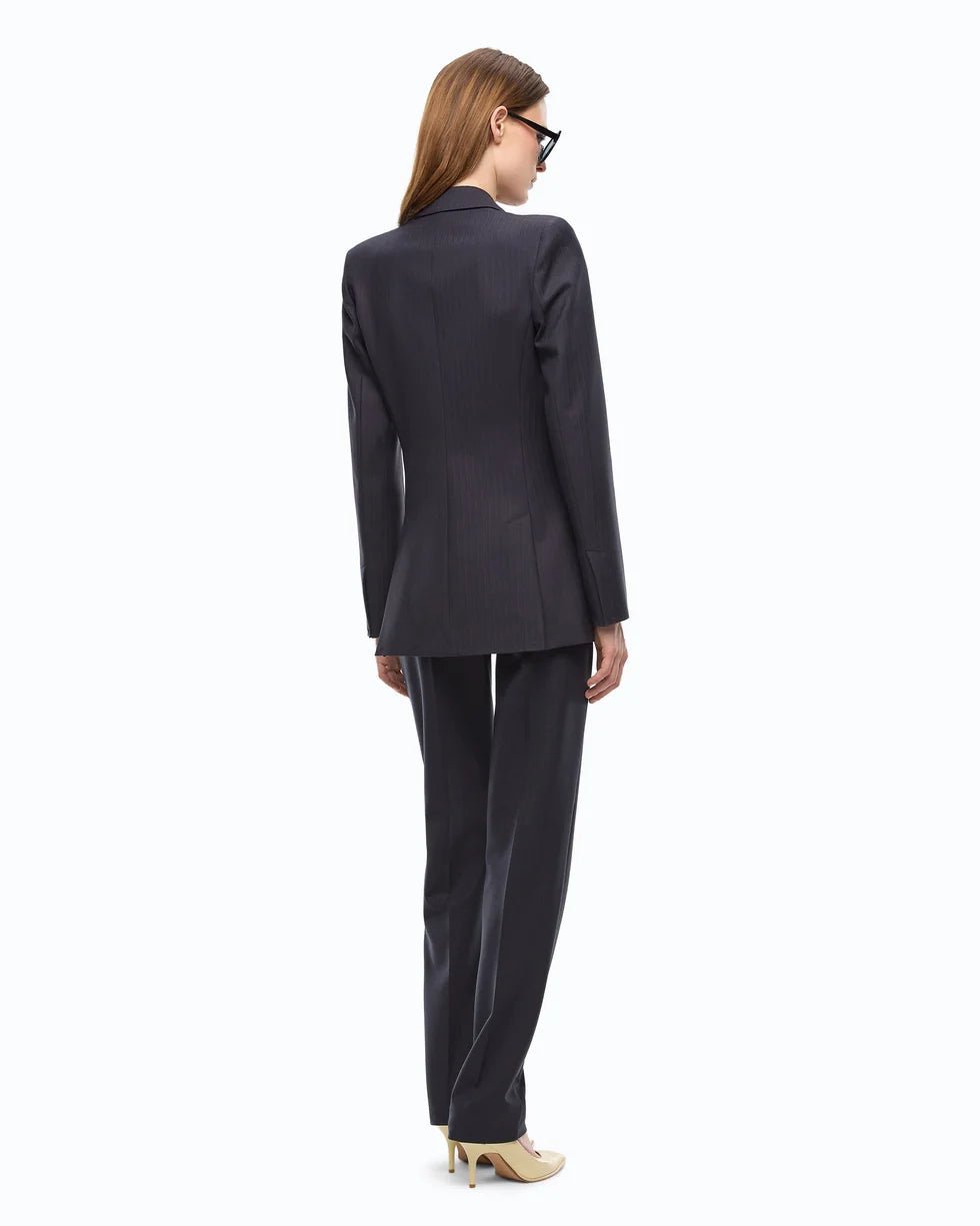 Pinko- New Amalfi Giacca Lana Deep Navy Blue - Edit by Elaine Turner