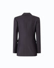 Pinko- New Amalfi Giacca Lana Deep Navy Blue - Edit by Elaine Turner