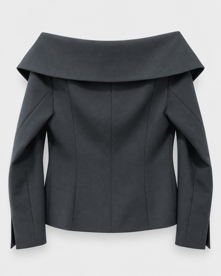 PINKO- New Biancale Crepe Jacket - Black - Edit by Elaine Turner