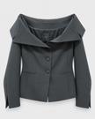 PINKO- New Biancale Crepe Jacket - Black - Edit by Elaine Turner
