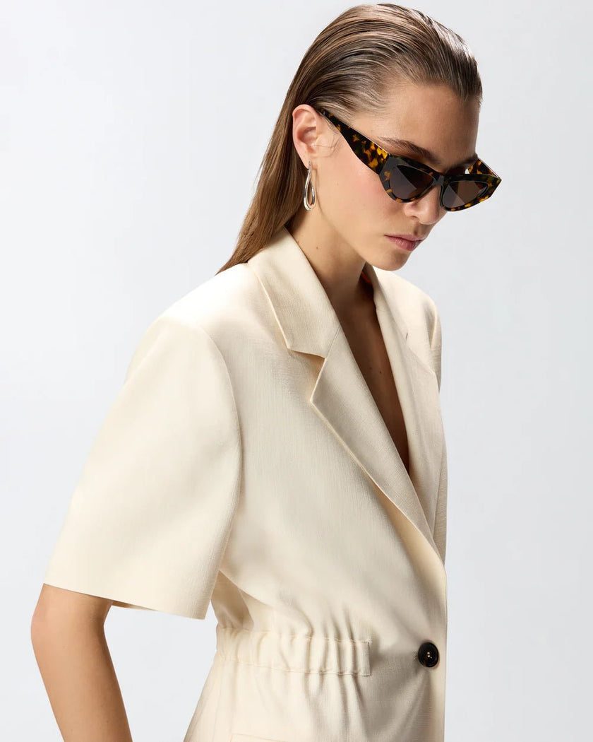 PINKO- Short Sleeved Jacket - Edit by Elaine Turner