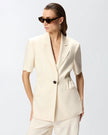 PINKO- Short Sleeved Jacket - Edit by Elaine Turner