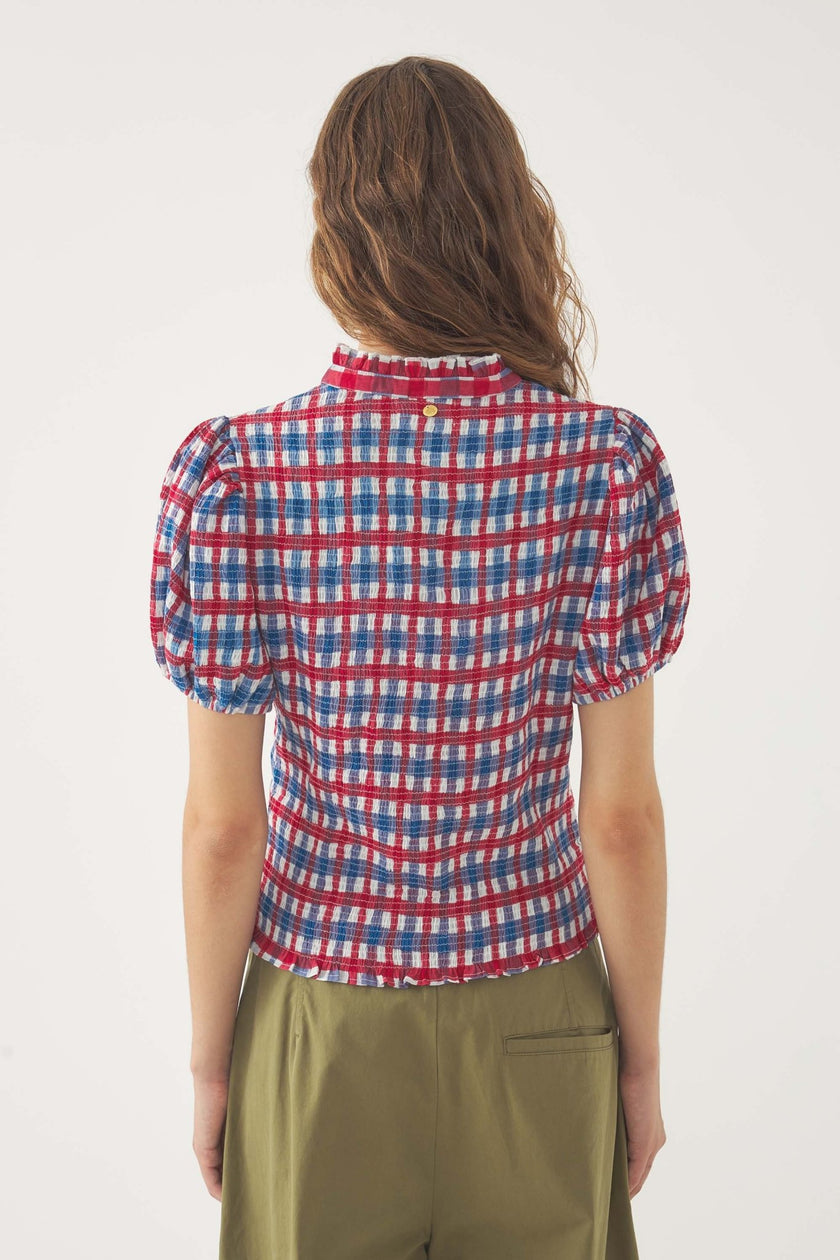 Polly Smocked Blouse - Edit by Elaine Turner