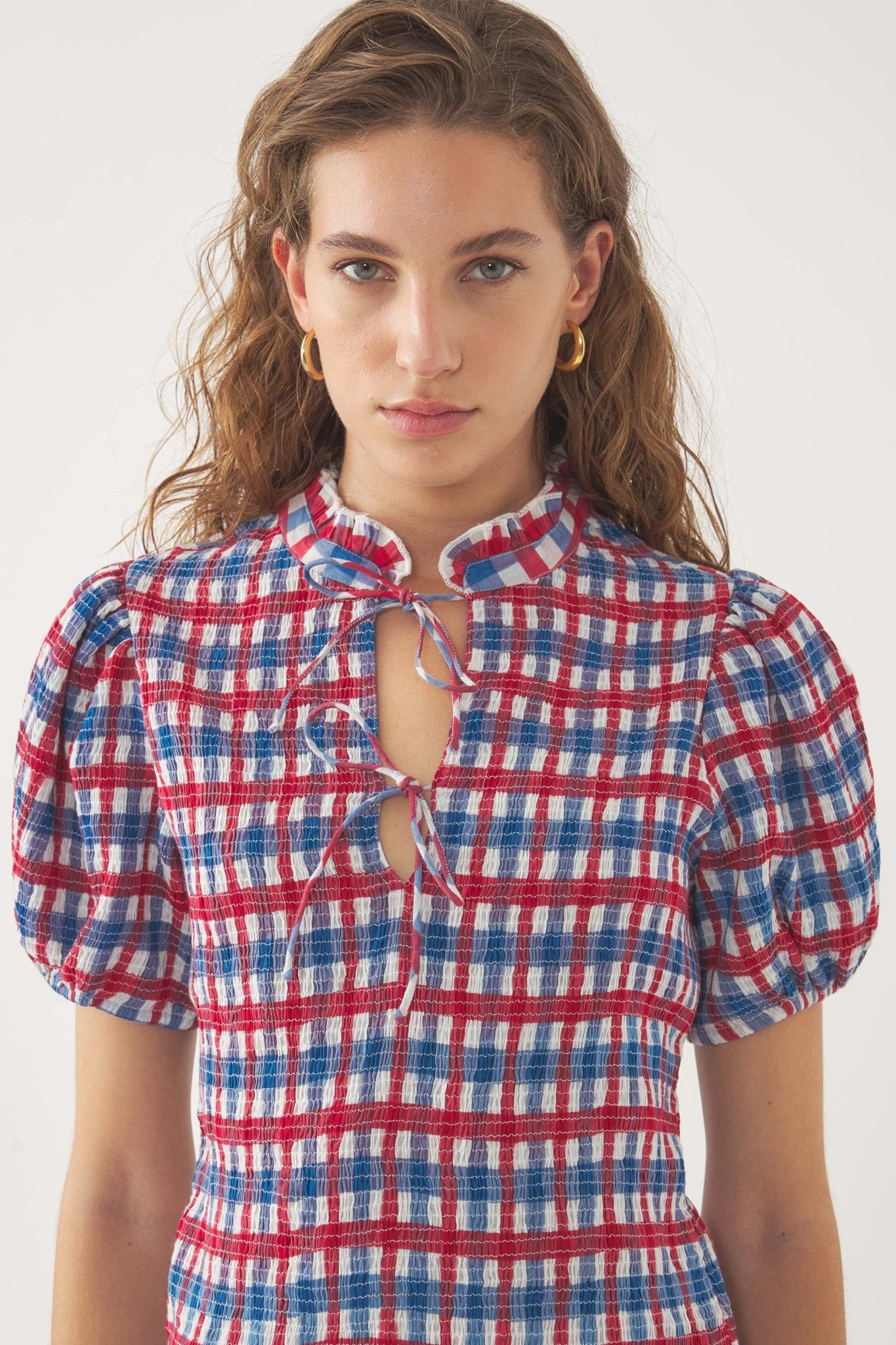 Polly Smocked Blouse - Edit by Elaine Turner