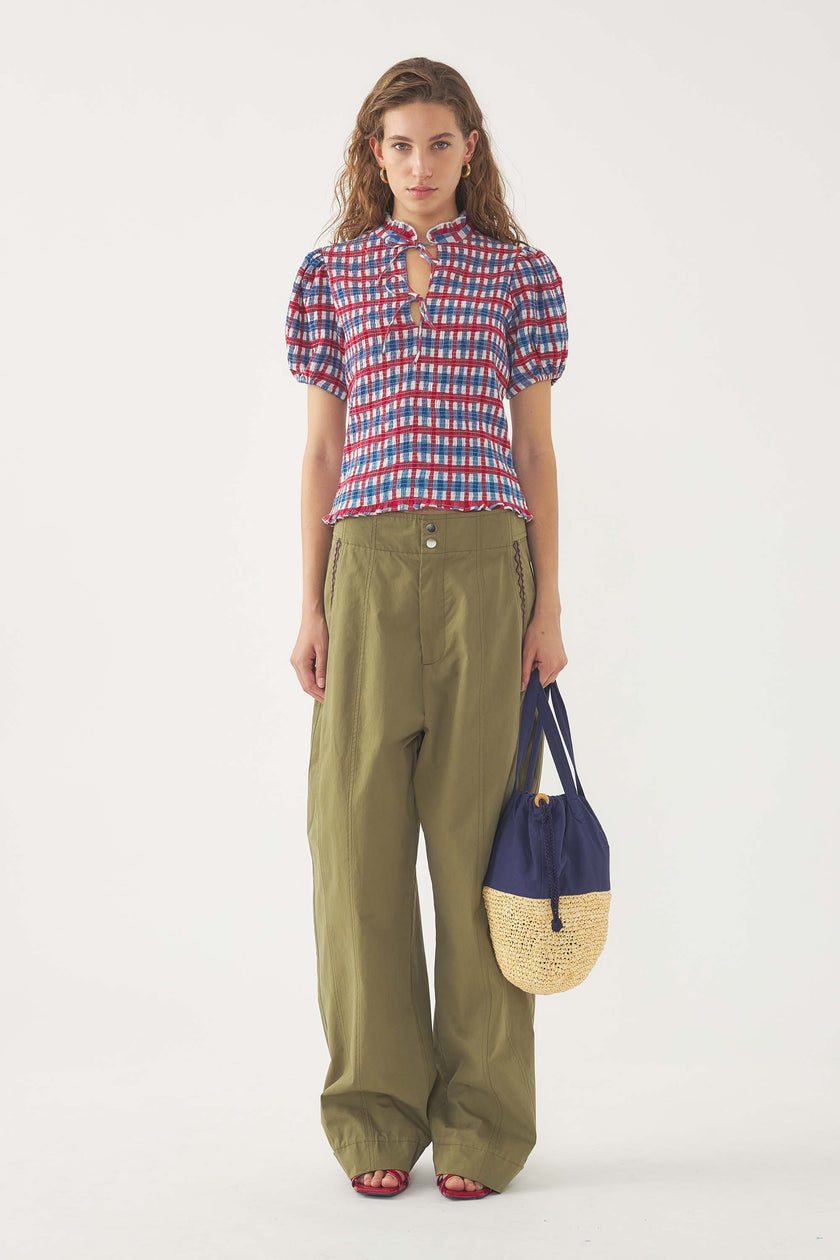 Polly Smocked Blouse