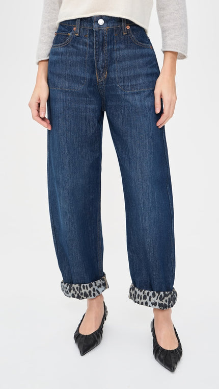The Rewind Jeans- Dk Santa Cruz Cheetah