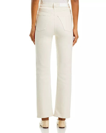 RE/DONE- 70s Crop Boot Cut Jeans- Vintage White - Edit by Elaine Turner