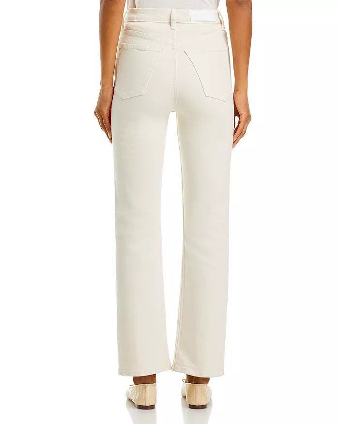 RE/DONE- 70s Crop Boot Cut Jeans- Vintage White - Edit by Elaine Turner