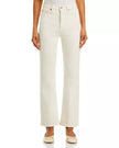 RE/DONE- 70s Crop Boot Cut Jeans- Vintage White - Edit by Elaine Turner