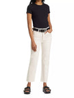 RE/DONE- 70's Stove Pipe Jeans- Vintage White - Edit by Elaine Turner