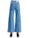 RE/DONE- High Rise Wide Leg Crop Denim- Runyon - Edit by Elaine Turner