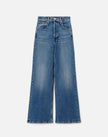 RE/DONE- High Rise Wide Leg Crop Mid 70s - Edit by Elaine Turner
