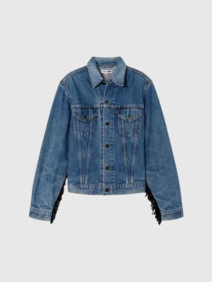 RE/DONE- Levi's Fringe Trucker - Edit by Elaine Turner