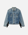RE/DONE- Levi's Fringe Trucker - Edit by Elaine Turner