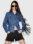 RE/DONE- Levi's Fringe Trucker - Edit by Elaine Turner