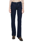 RE/DONE- Mid Rise Kick Flare Denim- Cross Hatch Rinse - Edit by Elaine Turner