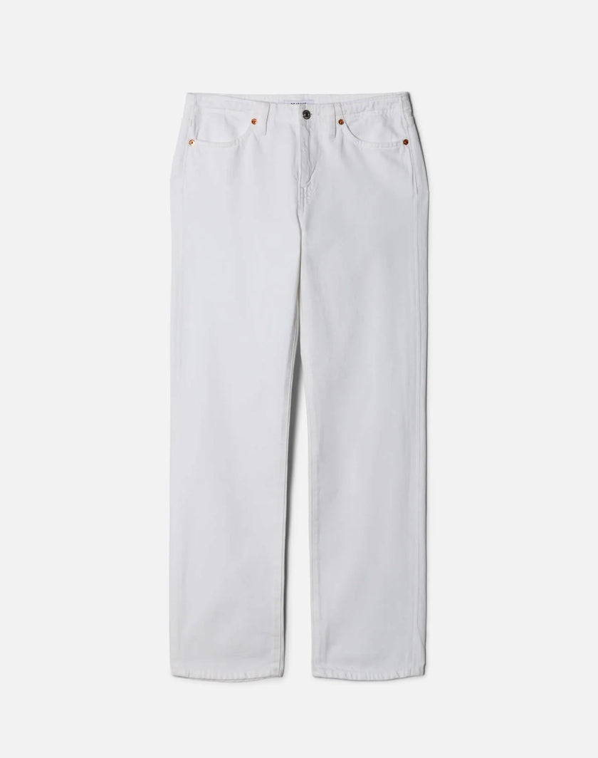 RE/DONE- The Sanasa Jean- White - Edit by Elaine Turner