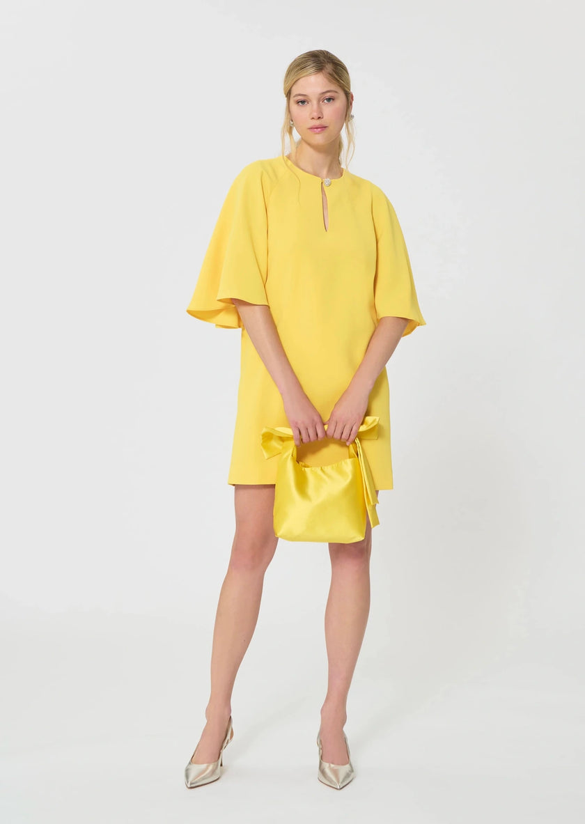 Renetta Mimosa Crepe Dress - Edit by Elaine Turner