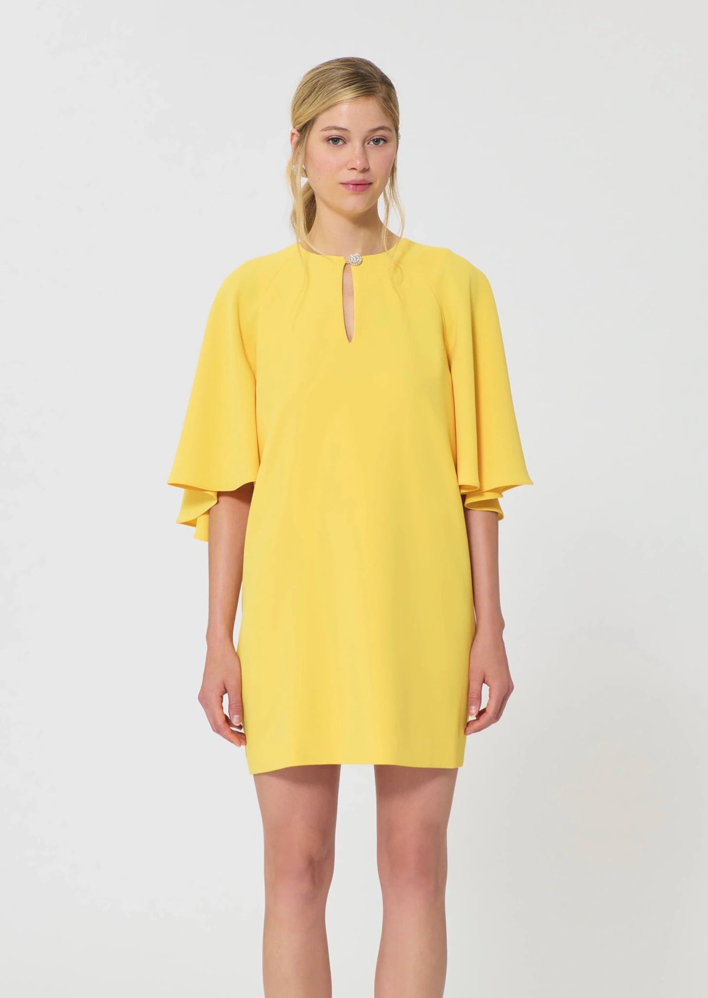 Renetta Mimosa Crepe Dress - Edit by Elaine Turner