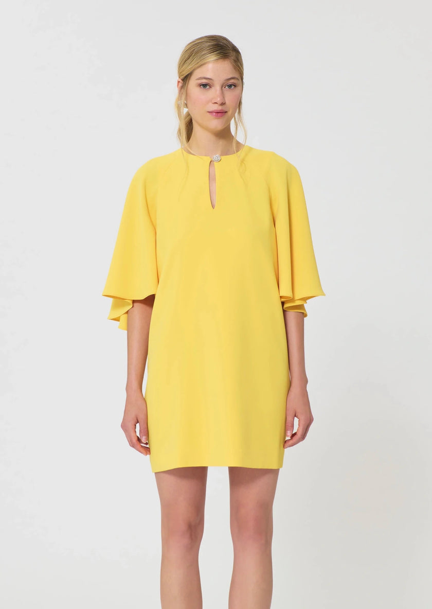 Renetta Mimosa Crepe Dress - Edit by Elaine Turner